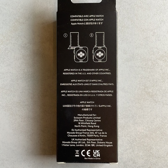 Baby Blue Coach Apple Watch Strap NWT - Picture 3 of 6